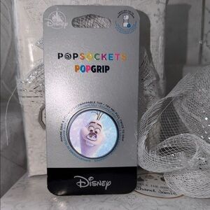 Disney PopSockets PopGrip - Olaf Blue and White Design